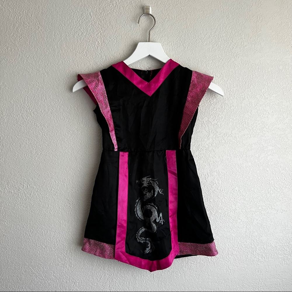 Girls size 6 Wishcraft Ninja Halloween costume